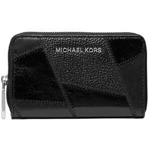 NWOT Michael Kors Black Patchwork Wallet